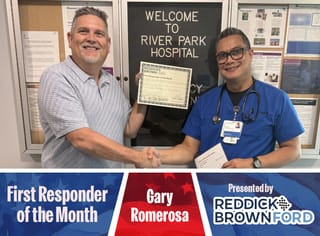 Romerosa named Reddick Brown Ford First Responder of the Month