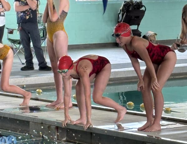 McMinnville Swim Team girls win in Shelbyville