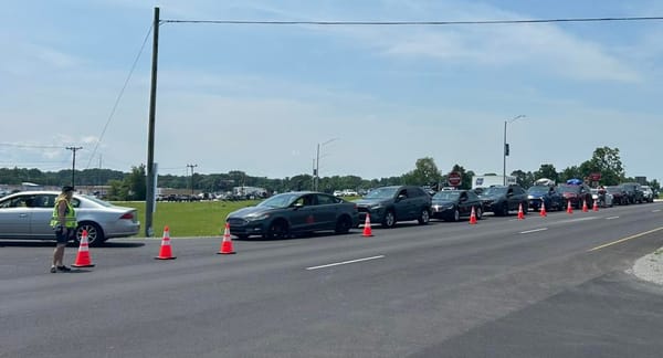 Bonnaroovians arrive