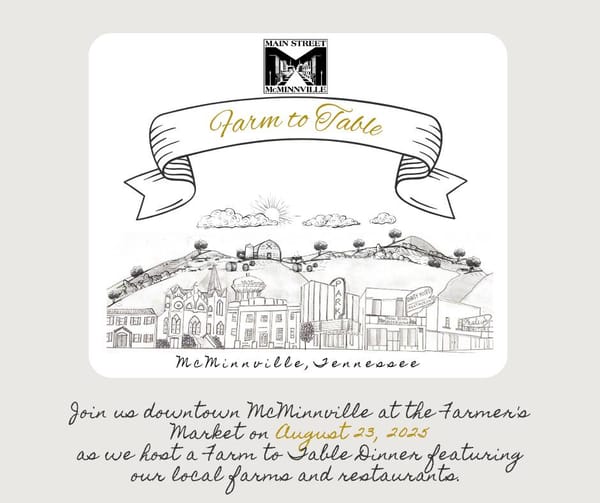 Farm to Table set for Aug. 23