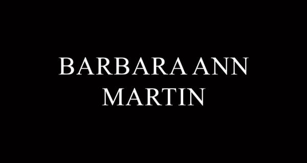 Barbara Ann Martin, 73