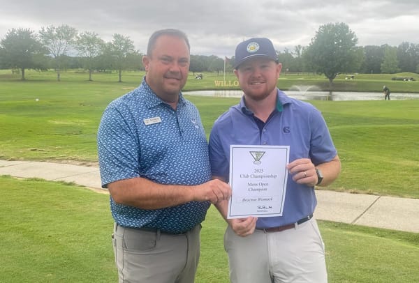 Womack wins WillowBrook open championship