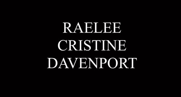 Raelee Cristine Davenport