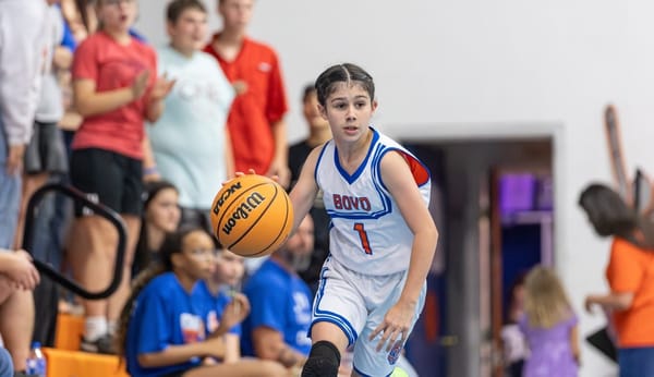 Fun night in elementary girls ball