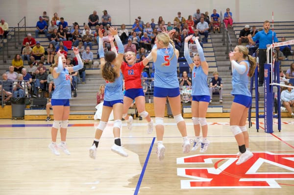 Lady Pioneers sweep on Shelbyville on Senior Night