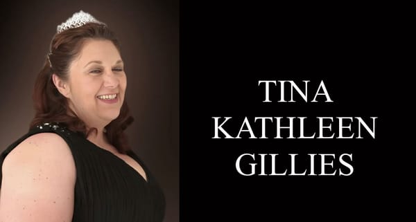 Tina Kathleen Gillies, 58