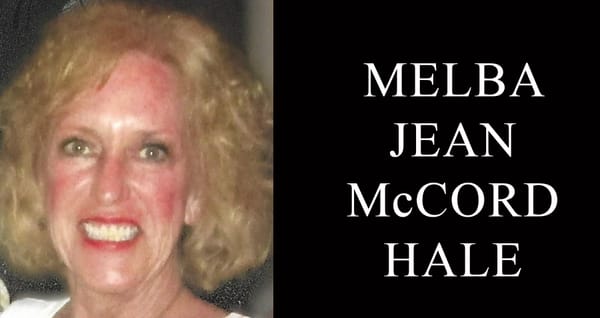 Melba Jean McCord Hale, 71