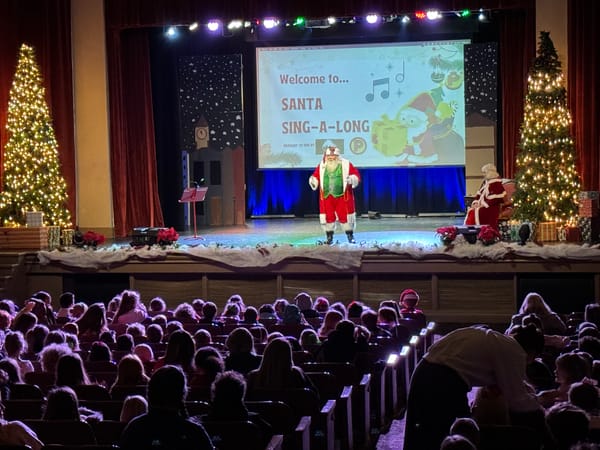 Sing along with Santa