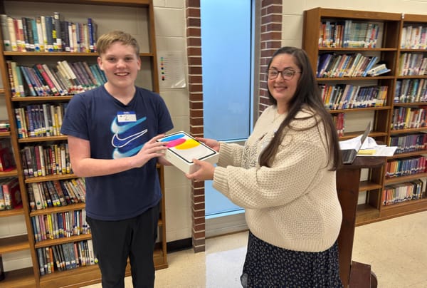 Stewart wins district spelling bee