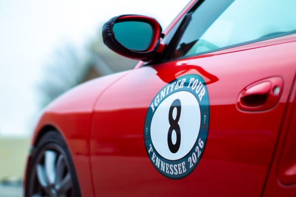 Luxury car rally rolls through town