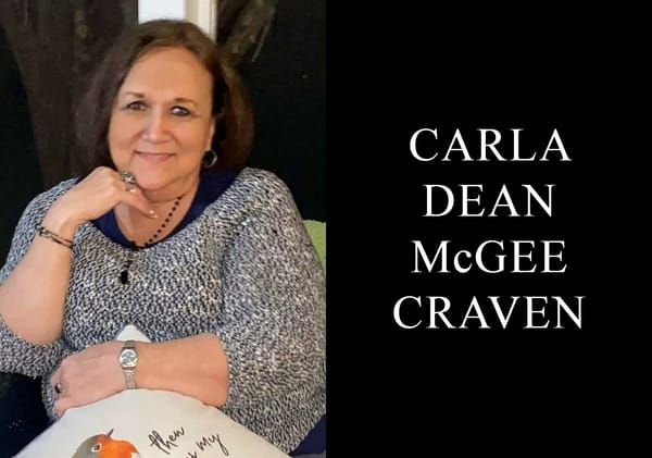 Carla Dean McGee Craven, 72