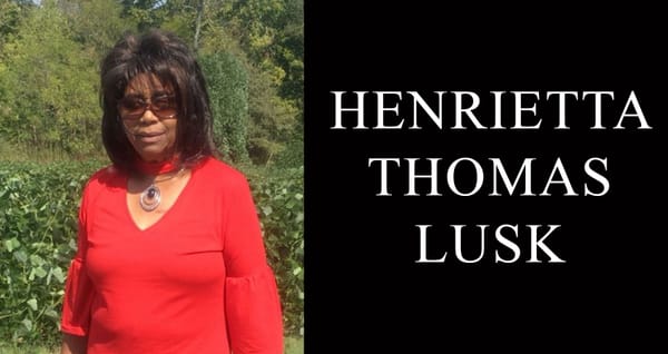 Henrietta Thomas Lusk, 86
