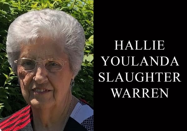 Hallie Youlanda Slaughter Warren, 93